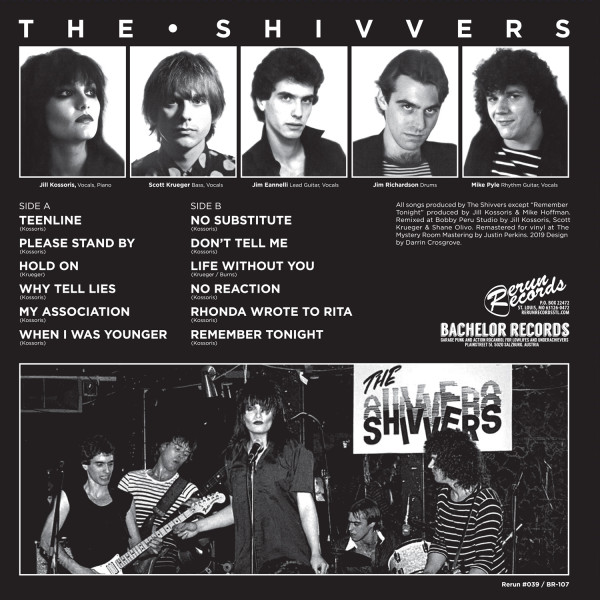 THE SHIVVERS「THE SHIVVERS」LP SHIVVERS, THE - s/t LP
